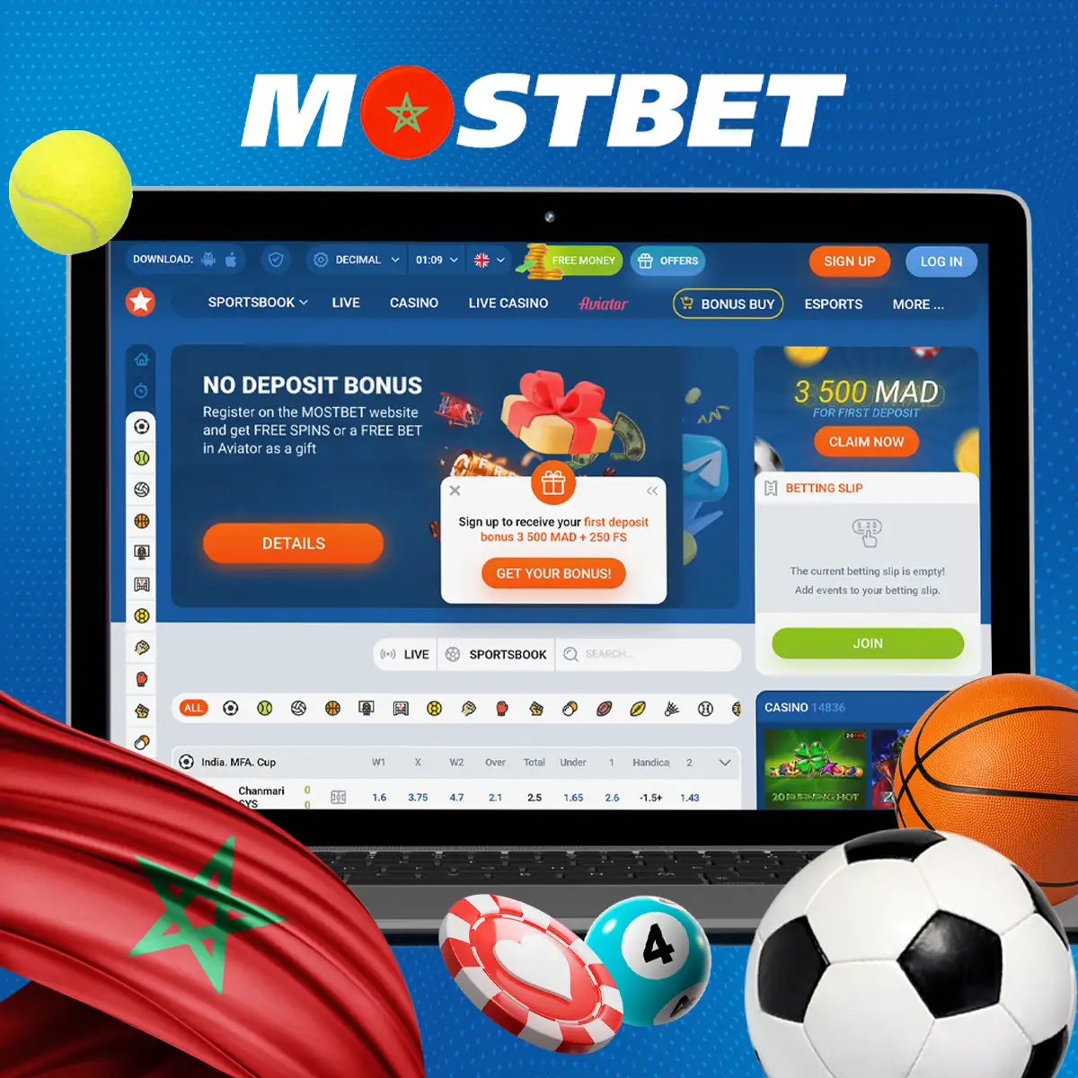 الحصول على معلومات شاملة عن خدمات المراهنة في Mostbet بالمغرب.