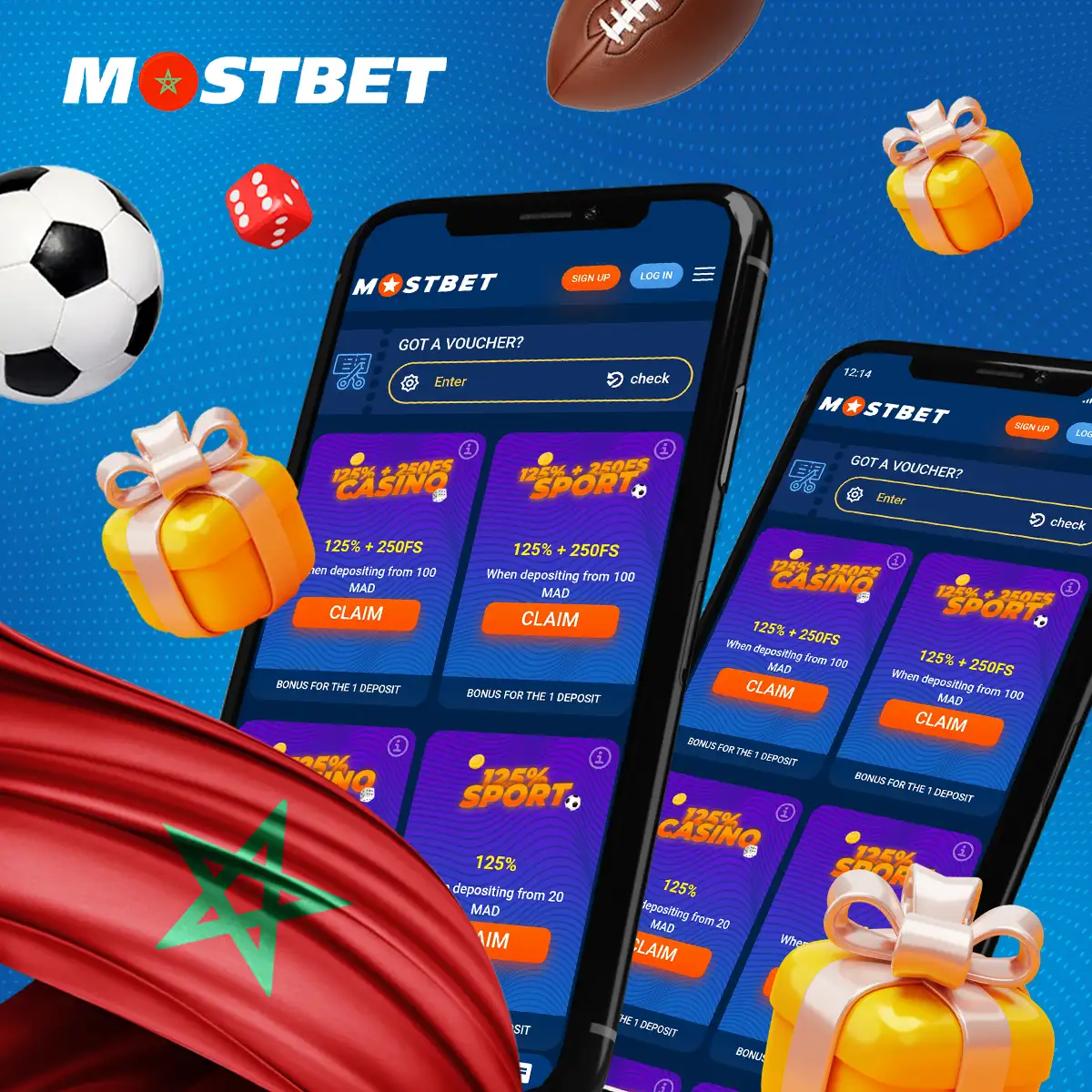 كيف يمكنك الحصول على مكافأة التسجيل في Mostbet؟