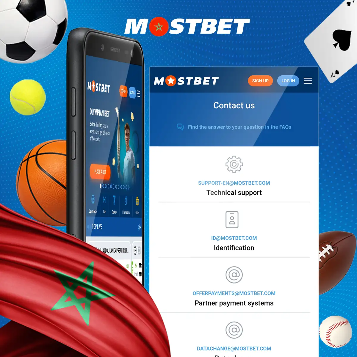 خدمة دعم Mostbet متاحة على مدار الساعة.