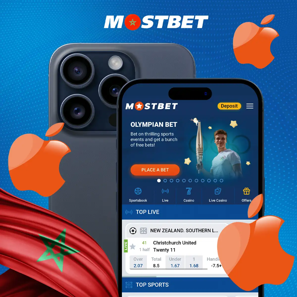 لا يتعين على اللاعبين المغاربة تنزيل تطبيق Mostbet لاستخدام خدمات المراهنة على هواتفهم الذكية. تقدم الشركة أيضًا نسخة محمولة من الموقع، المصممة بالكامل لتناسب أنظمة التشغيل وأجهزة مختلفة. تم تطويرها باستخدام تقنيات حديثة مثل HTML5 وCSS3، مما يتيح الوصول السريع والسهل إلى خدمات المراهنة دون الحاجة لتثبيت أي برامج إضافية.